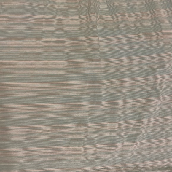 Mint Green/Turquoise and White Striped High-Low Sleeveless Sundress / Sz Small - Picture 2 of 8